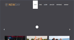 Desktop Screenshot of newday.cz